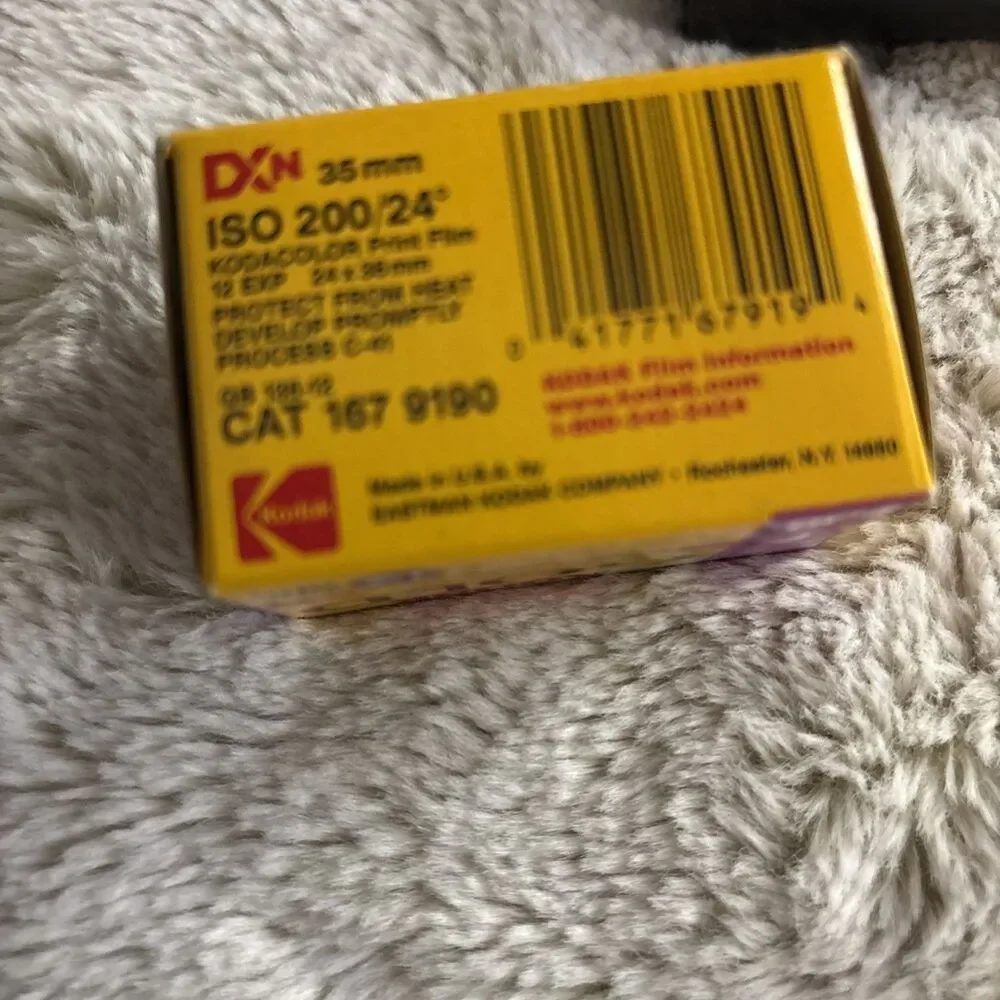 Kodak GOLD 200 Speed 35MM Film 12 Exposure Sealed NOS Film Exp. 06/2001